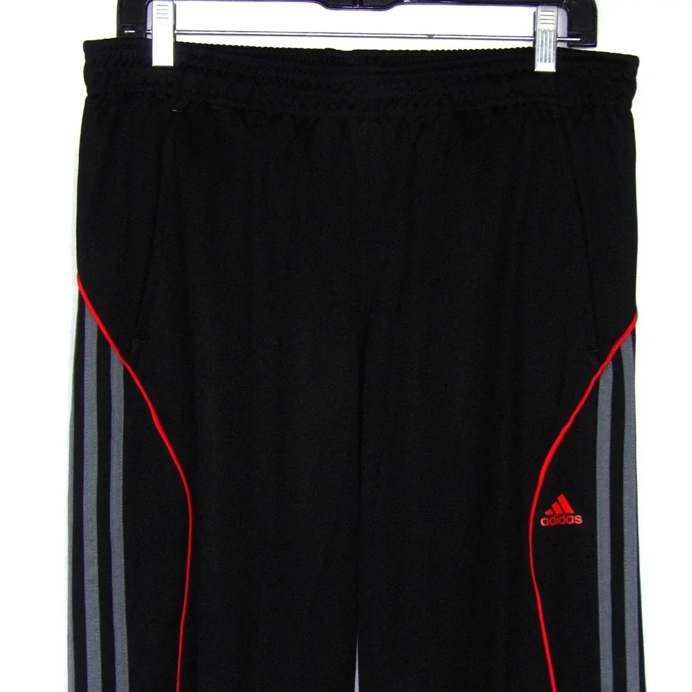NEW! ADIDAS 365 Vent Performance Black Draw String Jogger Pants Men's Medium